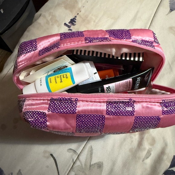 Sephora Pink Makeup Bag with Assorted Beauty Products - Picture 6 of 6